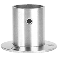 10 Unids Acero Inoxidable 25mm Paño Brida Socket Rod Tubo Soporte Espesar Flange Pipe Base Piezas Fácil Instalación…